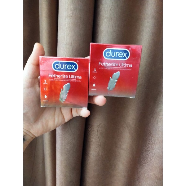 Bao cao su Durex Fetherlite Ultima Hộp 3  và 12 cái