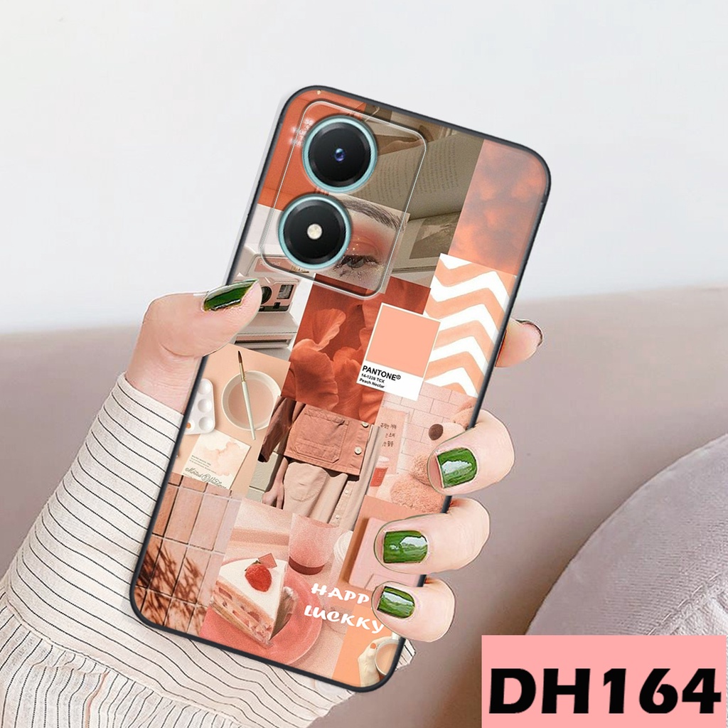 Ốp lưng Vivo Y02S in hình nice ,good luck happy ốp xinh viền dẻo đẹp chất