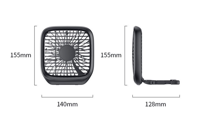 Quạt cắm trên xe ô tô cổng USB chính hãng Baseus