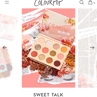 Bảng mắt Colourpop Sweet Talk