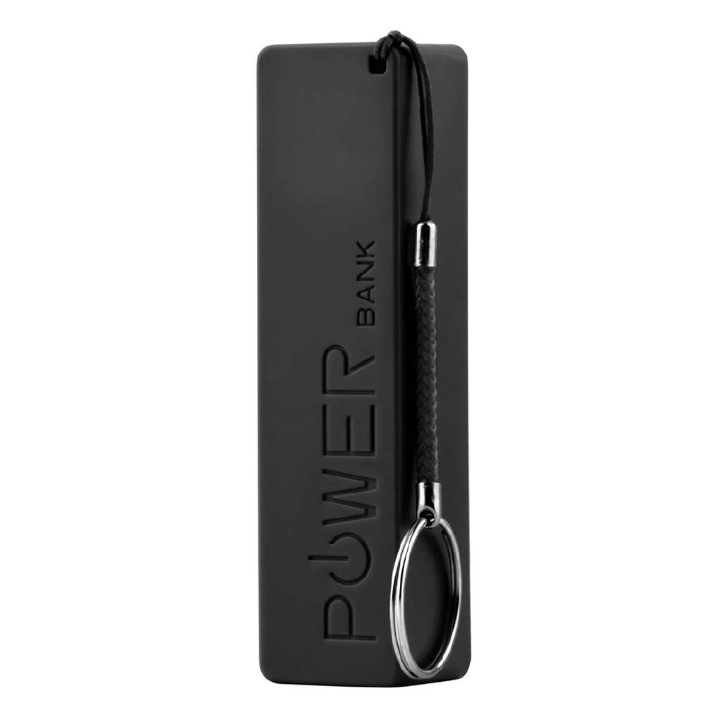 Hộp pin sạc dự phòng 18650 cổng USB cho điện thoại tích hợp móc khóa mang đi tiện dụng