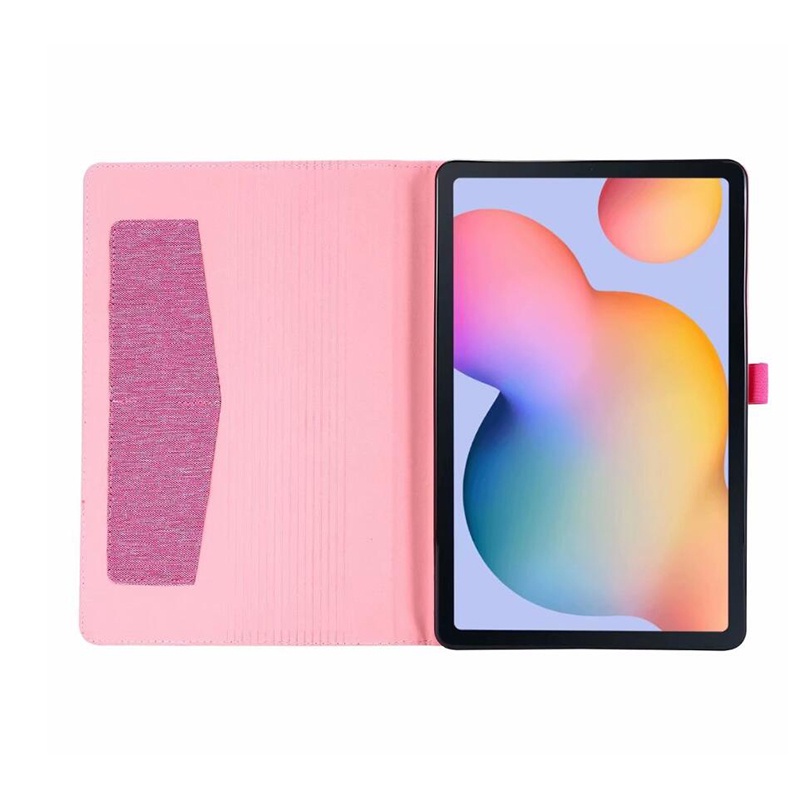 Bao Da Máy Tính Bảng Nắp Lật Kiêm Giá Đỡ Cho Samsung Galaxy Tab S6 Lite 2022 Edition SM-P613 P619 P610 P615