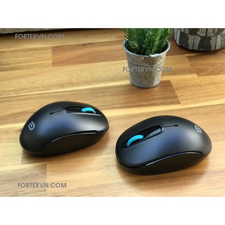 Chuột quang Forter V2C Đen - không dây
