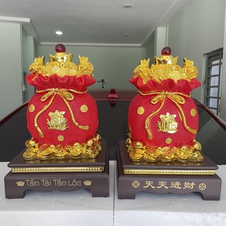 Túi Tiền Phong Thuỷ Hút Tài Lộc Cao 33cm