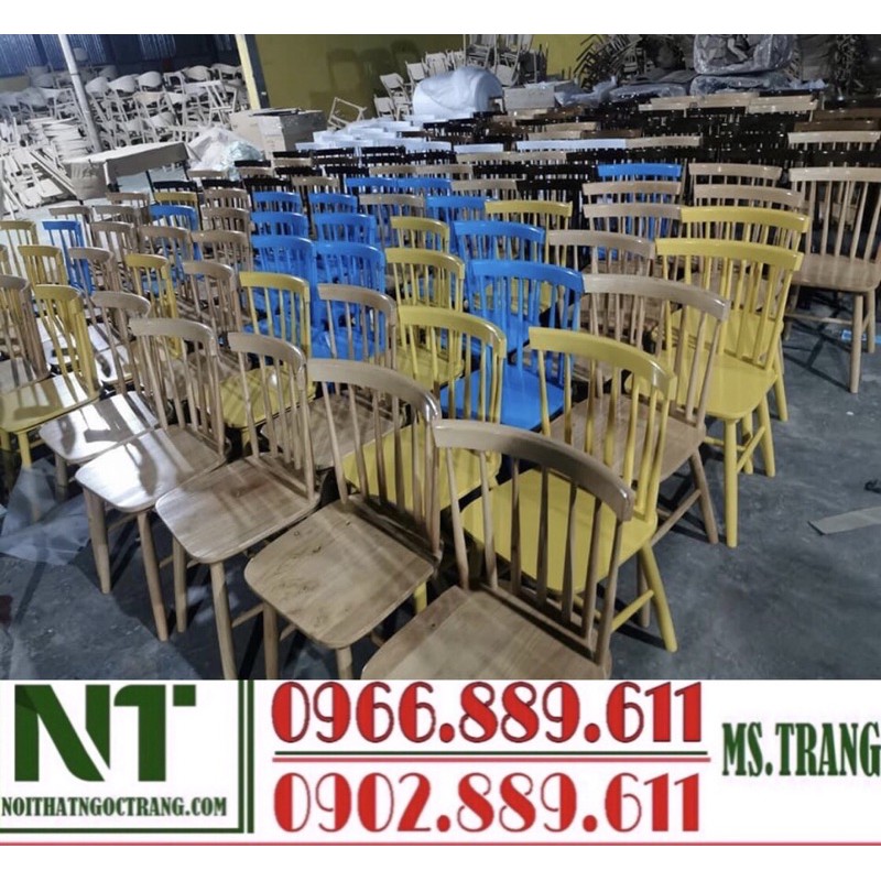 Ghế gỗ cafe thanh lý