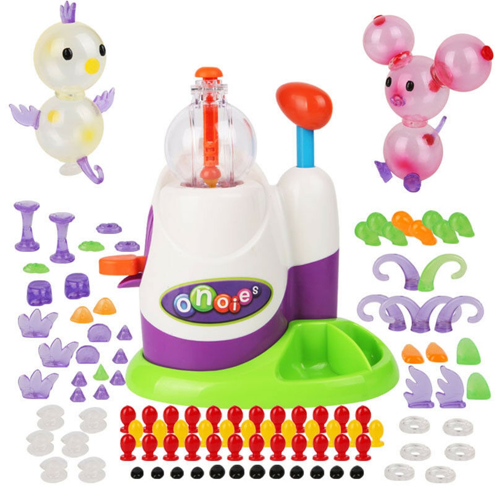 Oonies Squeeze Ball Creator - Simply Mix, Fill, Lock, Squeeze & Decorate for Ages 5+