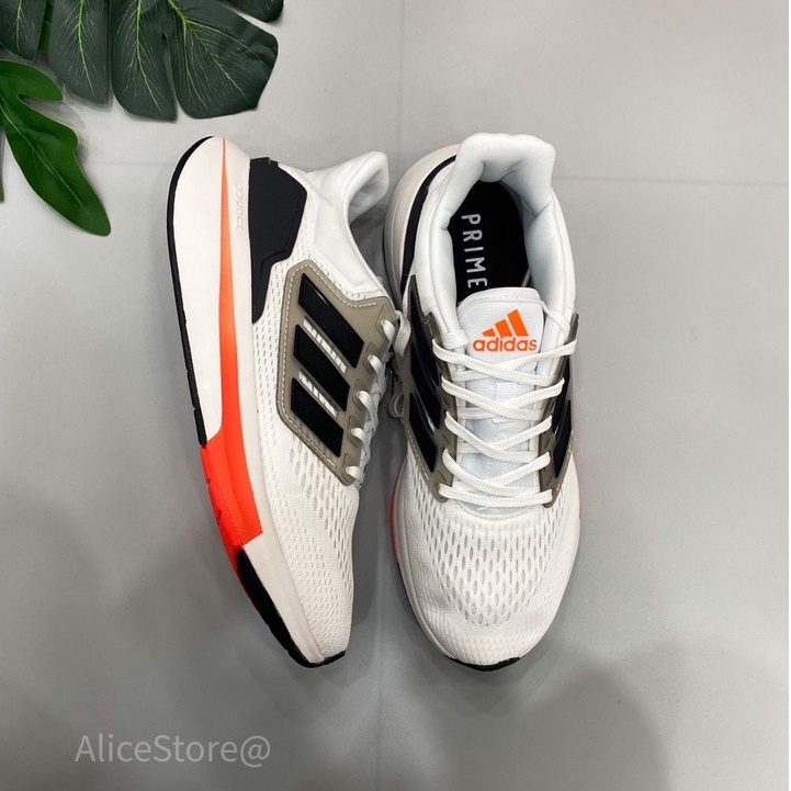 GIÀY RUNNING EQ21 TRẮNG CAM