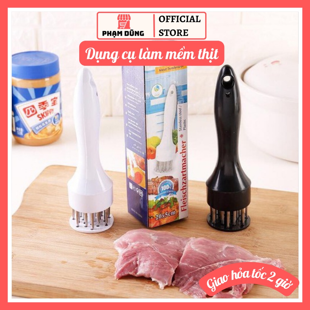 Dụng cụ làm mềm thịt , cây dăm mềm thịt tiện lợi