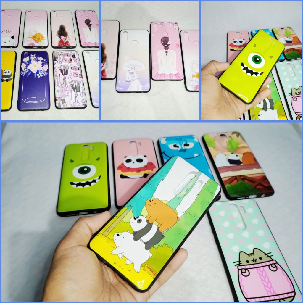 Ốp Điện Thoại Hàn Quốc Cho Redmi 3 5x 6a Note 4x Note 7 Note 8 Pro Realme 5 Xt 2 Pro 3 Pro 5 Pro