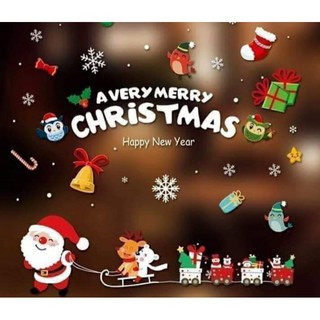Decan dán trang trí Noel