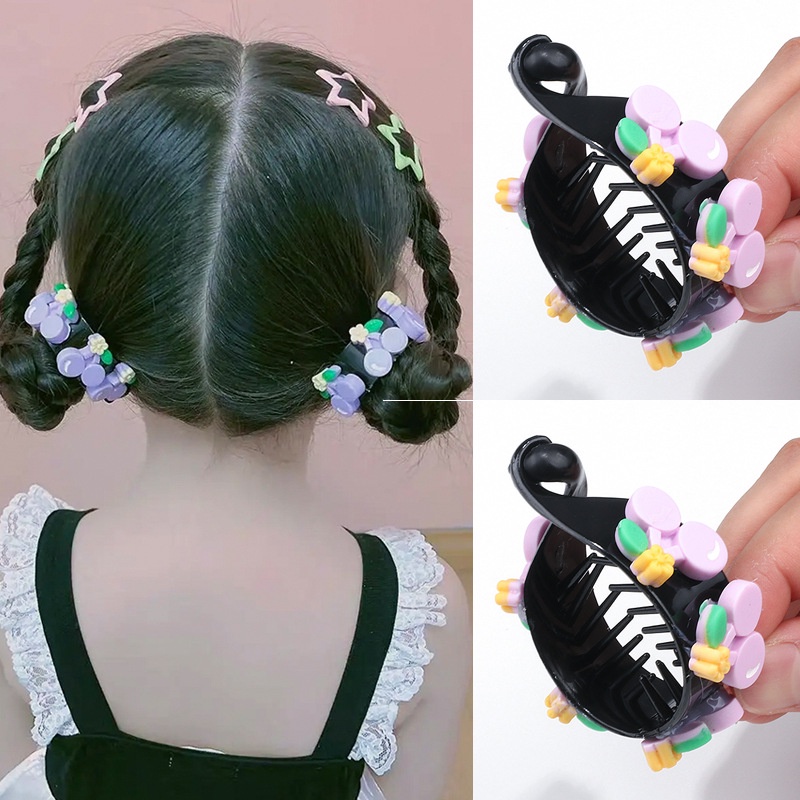 Kẹp Tóc Đuôi Ngựa Tiện Lợi Xinh Xắn Dành Cho Bé Gái