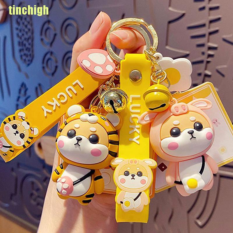 Móc Khóa Hình Chú Chó Shiba Inu Dễ Thương