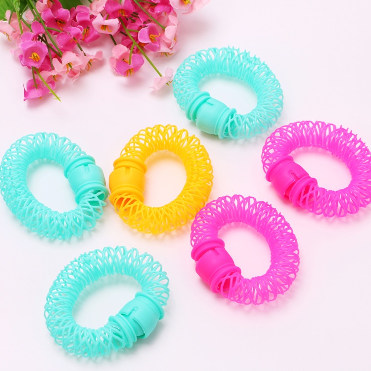 Bộ lô cuốn tóc lò xo không nhiệt 1 cái-6 cái/8 cái