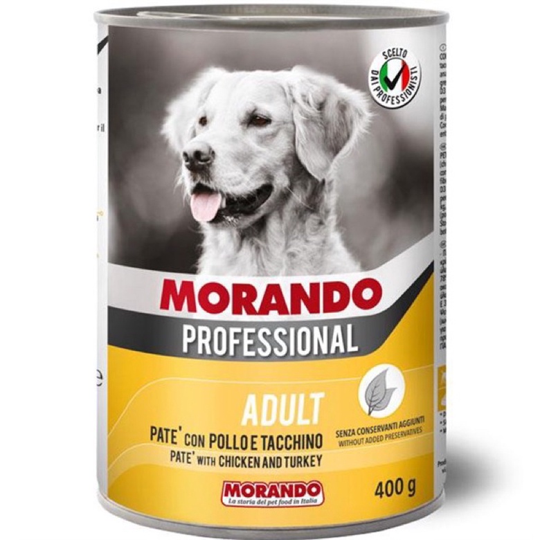 Pate Morando lon 400g cho chó thơm ngon xuất xứ Italy | Miglior Gatto