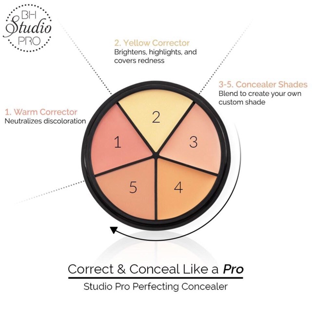 Kem che khuyết điểm BH Studio Pro Perfecting Concealer