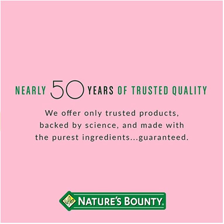 Kẹo dẻo cho Mẹ bầu Nature’s Bounty 100% Folate và Iốt cần thiết mỗi ngày Omega-3s DHA và EPA 50 viên MaCi