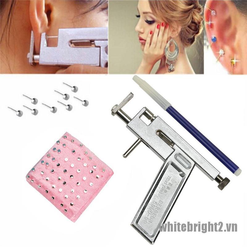 Khuyên Tai / Mũi 98 Lỗ Bằng Thép Chuyên Nghiệp