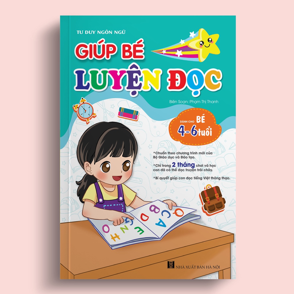 Sách Giúp Bé Luyện Đọc - Chuẩn Bị Cho Bé Tự Tin Vào Lớp 1