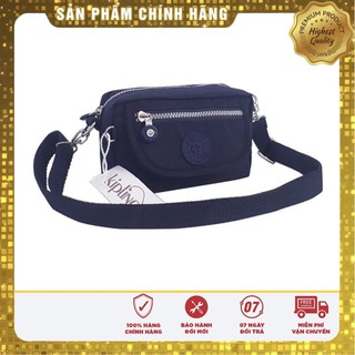 KIPLING Đeo chéo nữ + Túi đeo bụng 12x20cm vải dù siêu nhẹ, chống thấm nước, dễ dàng vệ sinh vết bẩn
