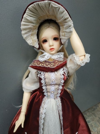 Set đầm quý tộc nữ cho búp bê bjd