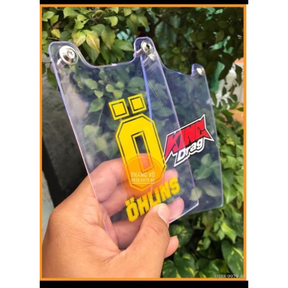 . Mica che phuộc loại Dẻo tặng kèm 2 ốc Salaya
