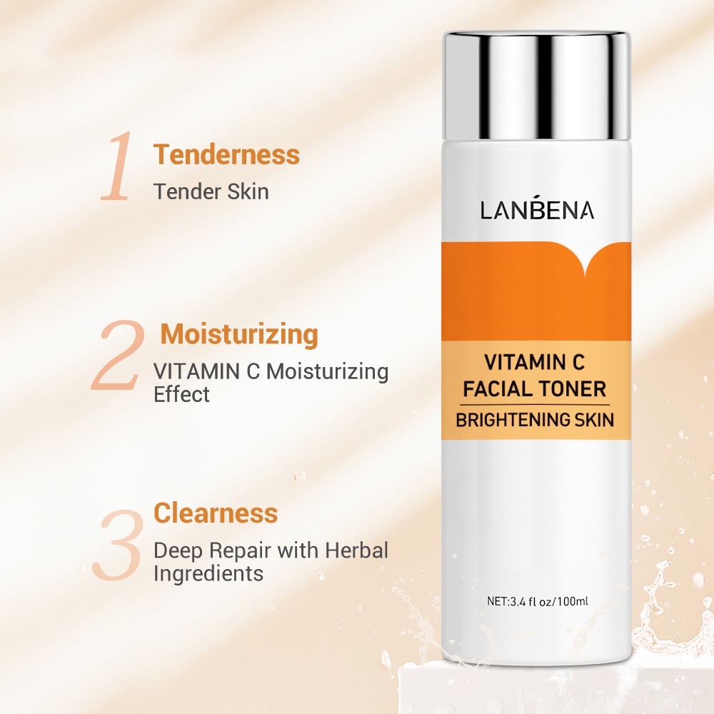 Toner LANBENA Vitamin C Làm Trắng Da Mặt 100 ml