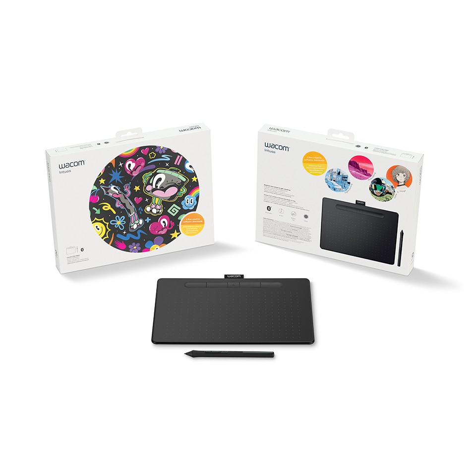 Bảng Vẽ Điện Tử Wacom Intuos M Bluetooth CTL-6100WL