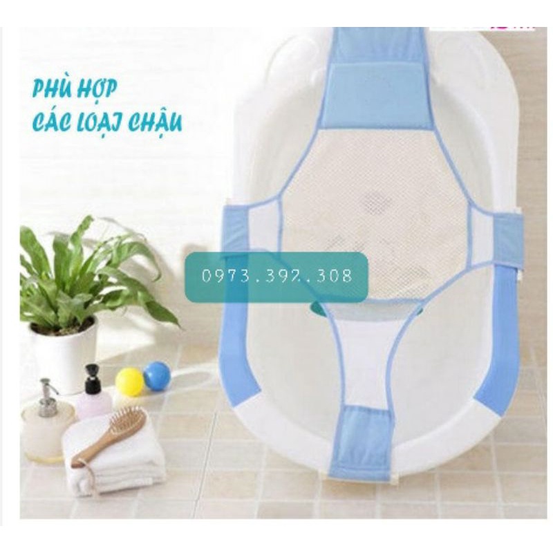 Lưới Tắm Cho Bé Sơ Sinh Dễ Dàng Điều Chỉnh Kích Thước