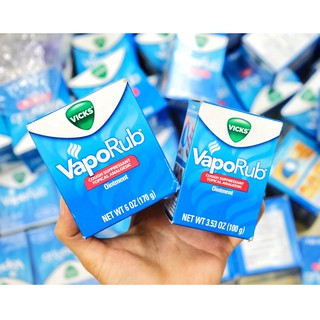 Dầu Giữ Ấm, chống Cảm Ho - VapoRub - Vicks