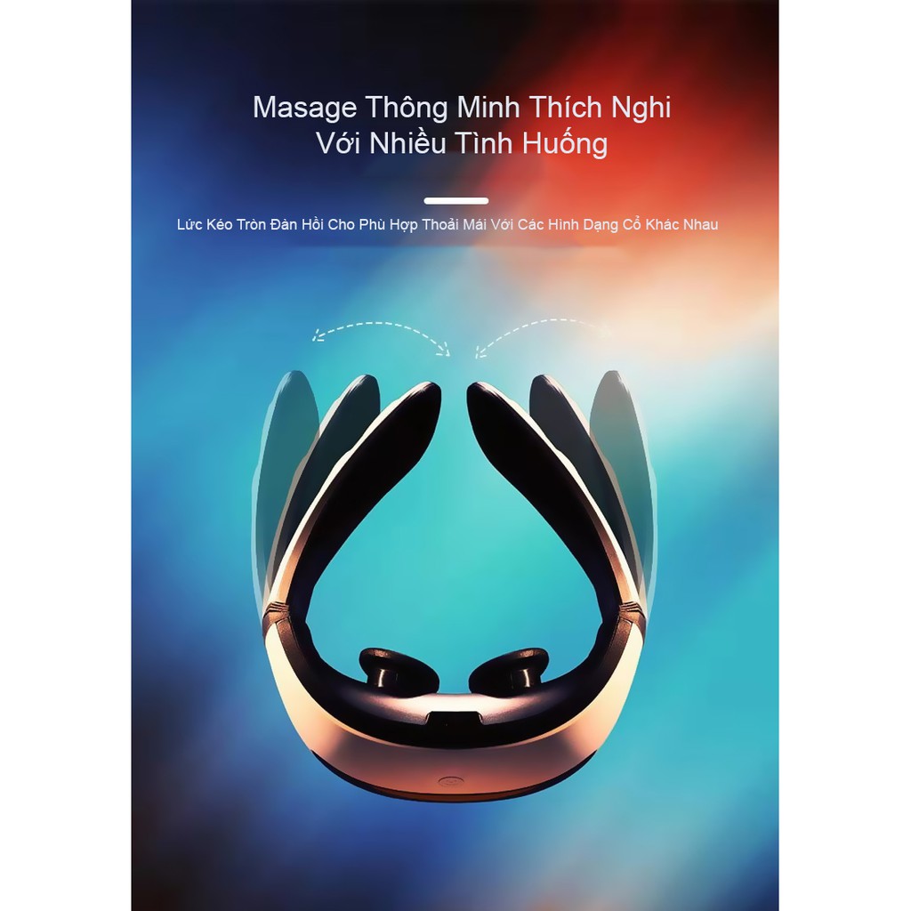 Máy Massage cổ 3D thông minh K-SKIN KD812A Cao Cấp- Chính Hãng