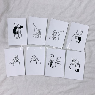 [CÓ SẴN] POSTCARD TRANG TRÍ HÌNH CẶP ĐÔI