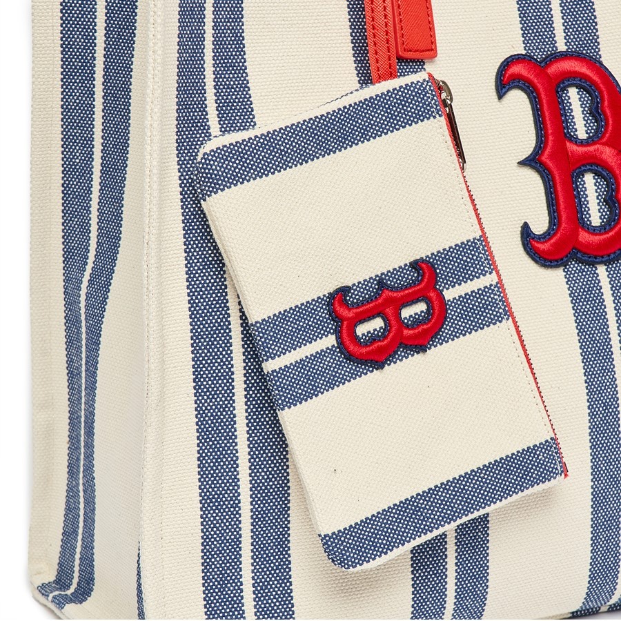 Túi Đeo Vai MLB Kẻ Sọc Ethnic Stripe Tote Bag