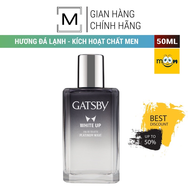 Nước hoa White up Gatsby Nhật Bản - Hương thơm quyến rũ 50ml