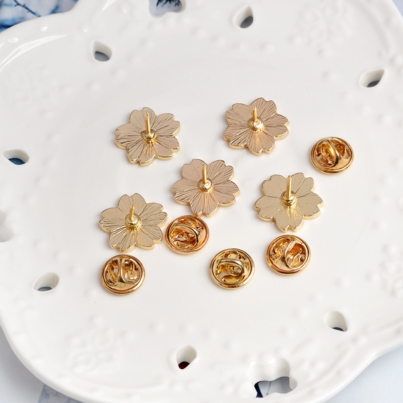 Trâm Cài Áo Hình Hoa Anh Đào Hoạt Hình Dễ Thương