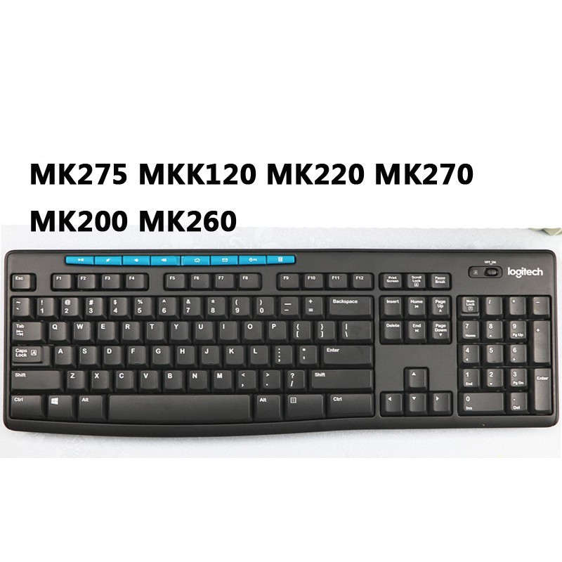 Sale 70% Miếng đậy Bàn phím không dây tiện lợi cho văn phòng Logitech Mk275, Clearx2 Giá gốc 113,000 đ - 54A67