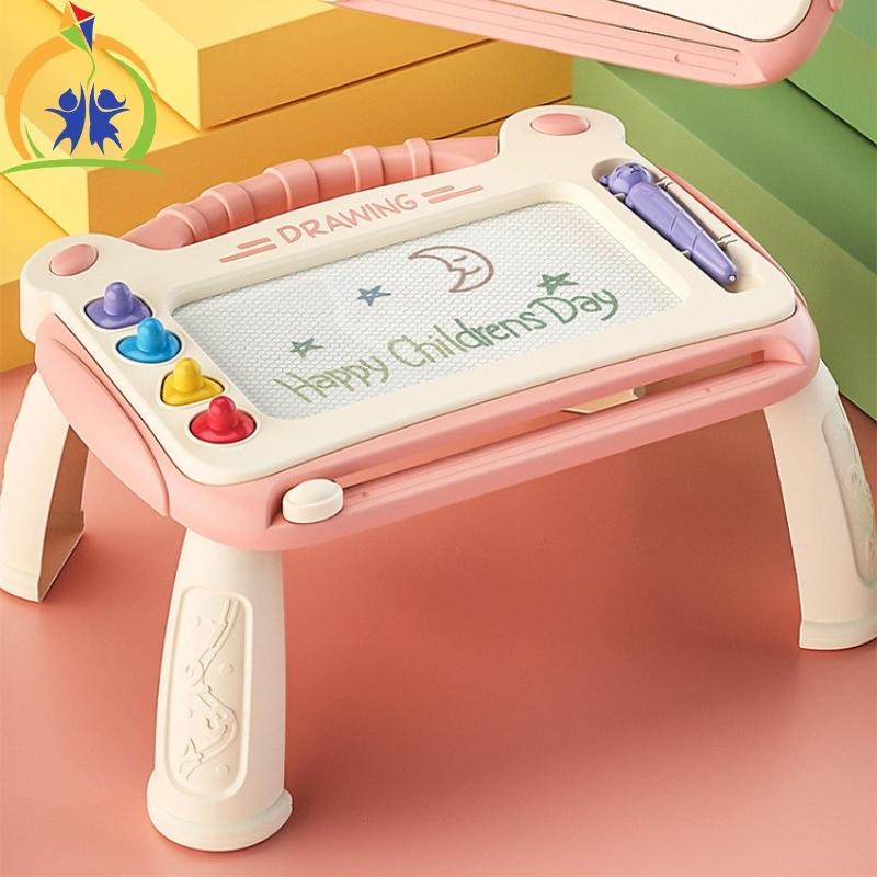 Bảng vẽ tự xóa cho bé, Bảng viết tự xóa từ tính đồ chơi thông minh cho bé trai, bé gái GenKids