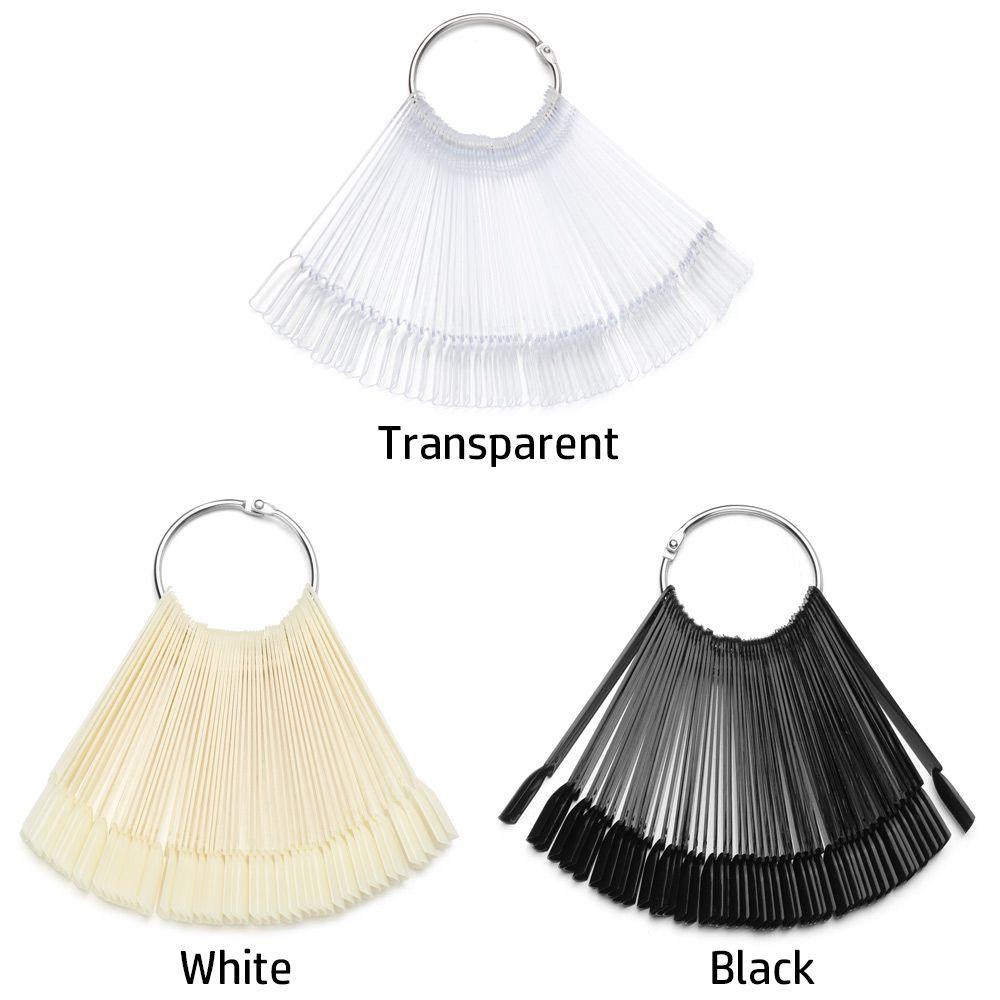 LAYOR1 Set 50 Thẻ Màu Sơn Móng Tay DIY Thời Trang