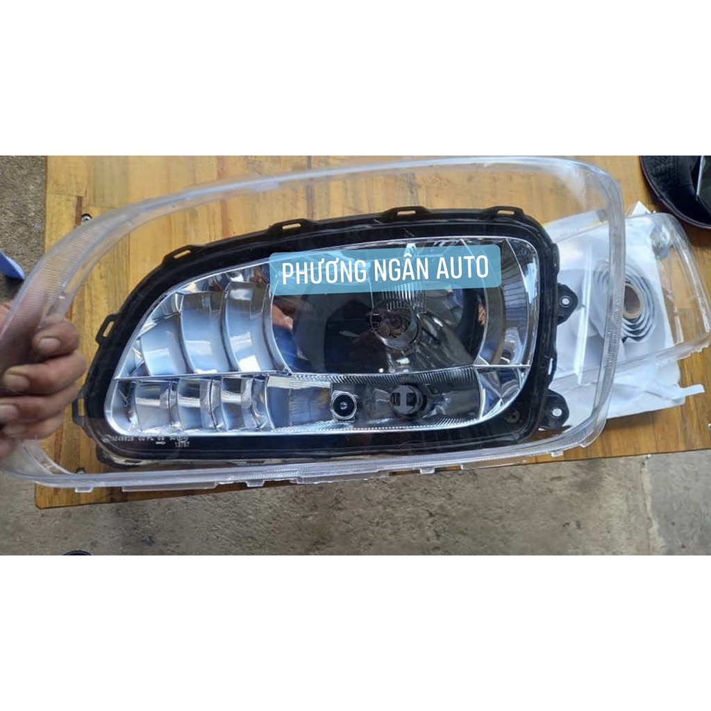 Mặt đèn Hino , Kính đèn pha xe HINO 500 trong suốt