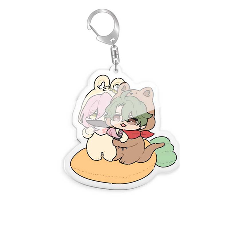 Móc khóa mặt hình nhân vật anime SK8