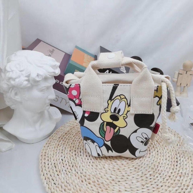 Túi vải Canvas Mickey Zara