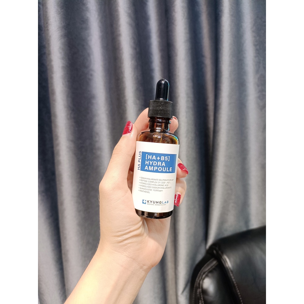 Serum HA B5 Kyung Lab giúp căng bóng da cải thiện da khô, bóng tróc, làm đều màu da, ngăn ngừa lão hoá Hoaansore