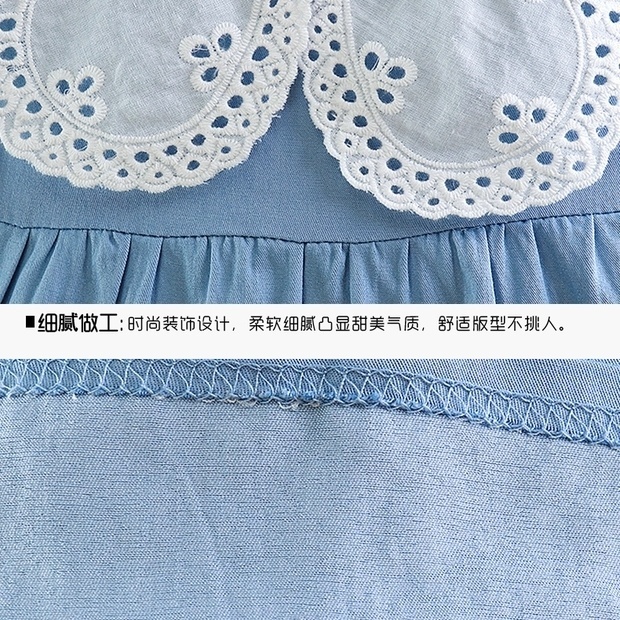 Đầm Công Chúa Chất Liệu Denim Phong Cách Hàn Quốc Cho Bé Gái