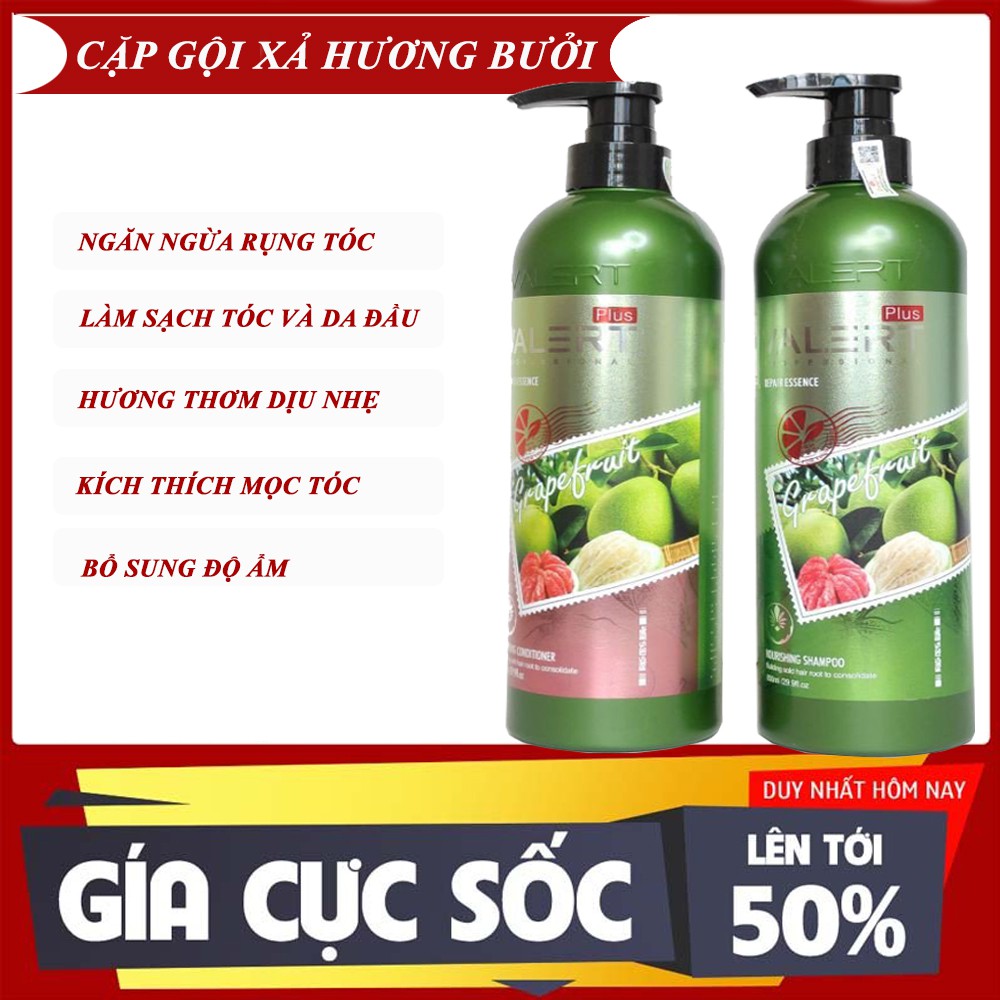 (GIÁ SALE) Cặp Gội Xả Bưởi, Dầu Gội Dầu Xả Hương Bưởi Ngăn Ngừa Rụng Tóc, Phục Hồi Hư Tổn / Mua Ngay_LTK68