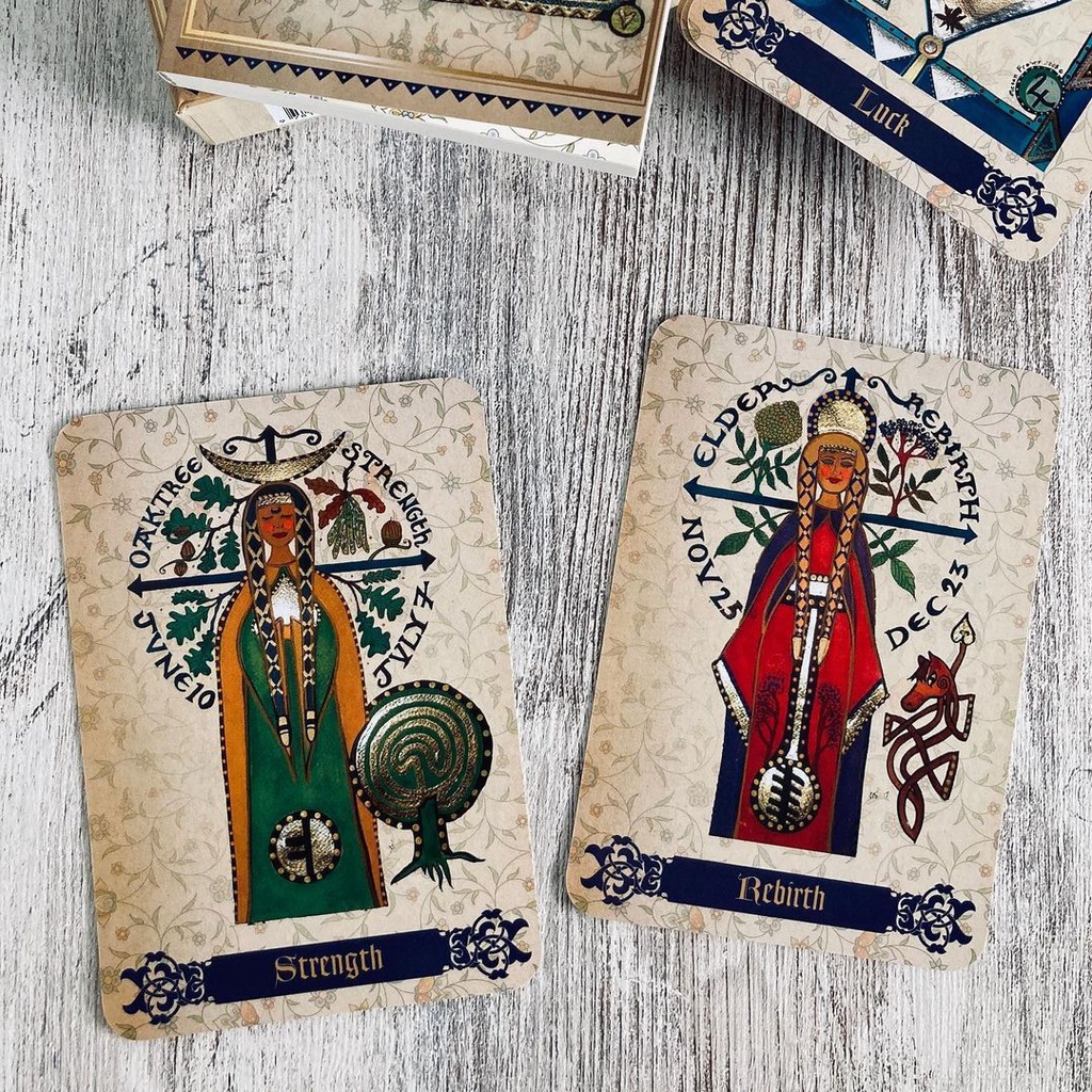 Bộ Bài  Enchanted Spell Oracle (Mystic House Tarot Shop) - Bài Gốc Authentic Chính Hãng 100%