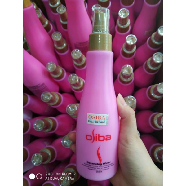 Xịt Dưỡng Tóc, giữ màu tóc nhuộm Osiba - Balancing Water