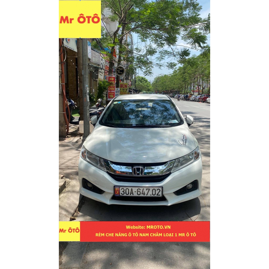Rèm Che Nắng chống UV Xe Honda City 2015-2020 Hàng Loại 1 MR.ÔTÔ -Bảo Hành 2 Năm