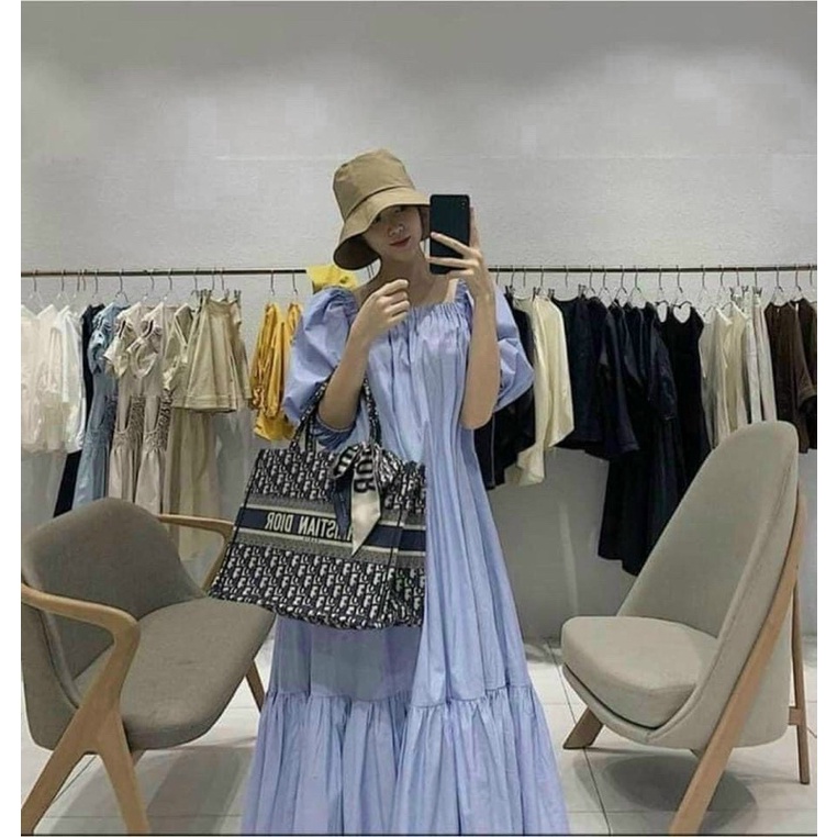 Túi thổ cẩm hoạ tiết size 36, 40cm tặng kèm khăn lụa