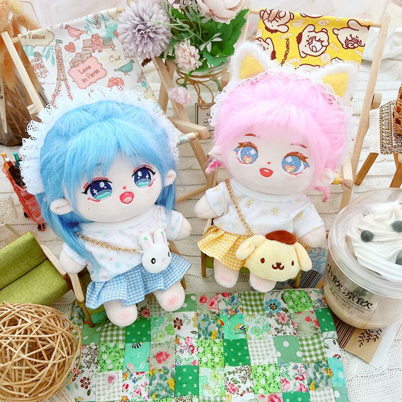 Búp Bê Thần Tượng K-Pop 20CM Chân Váy Xếp Ly Thay Thế Cho Búp Bê AESPA NINGNING