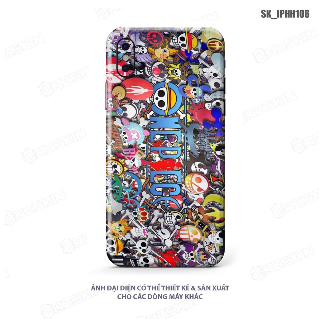 Miếng Dán Skin Full Lưng Viền IP 7 - 14 Pro Max Pattern |SK_IPHH106| Chất Liệu Nhập Khẩu, Khuôn Cắt CNC, Dễ Dán Tại Nhà