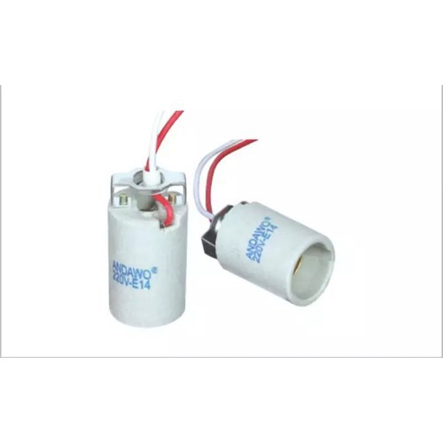 Combo 2 Đui sứ E14 có dây 2 tấc